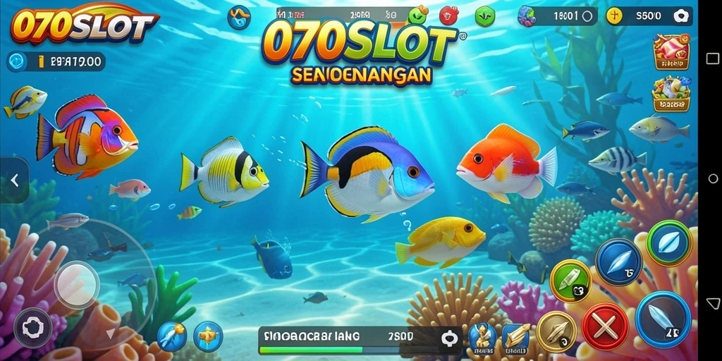 Screenshot gameplay Tembak Ikan yang seru dan menarik di 070SLOT.
