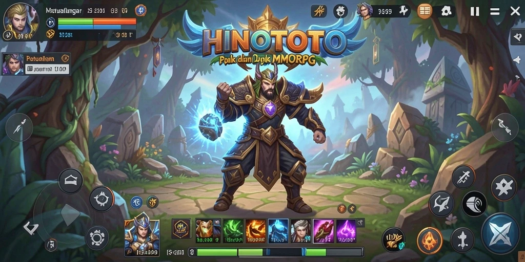 Tampilan gameplay HINOTOTO yang mengesankan dan penuh aksi.