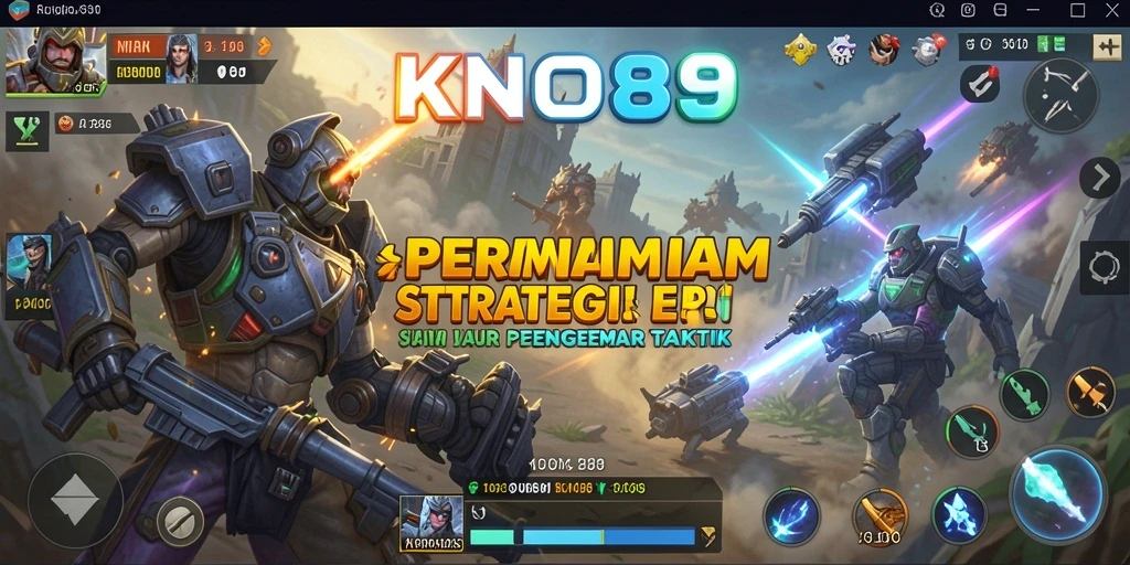 Screenshot memberikan pandangan mendalam tentang strategi pertempuran KNO89.