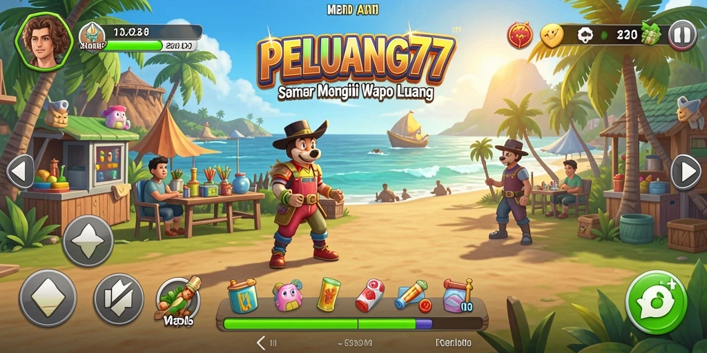 Tampilan gameplay PELUANG77 yang seru dan menghibur.