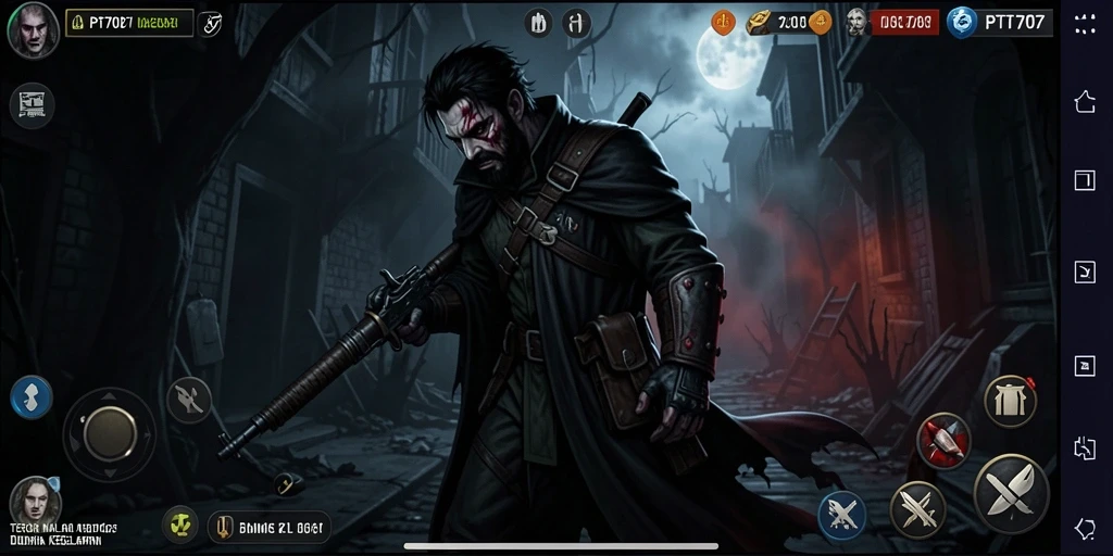 Gameplay menegangkan dengan atmosphere Horror yang mencekam.