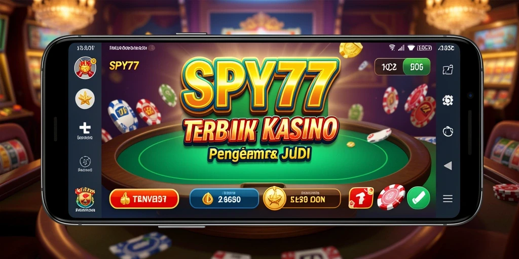 Tampilan gameplay SPY77 yang menarik dan seru dari dunia Kasino.