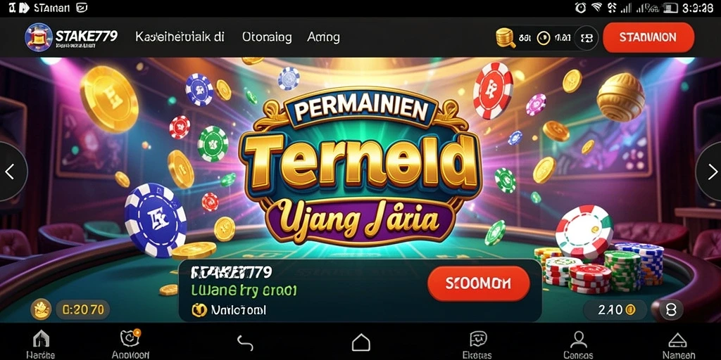 Tampilan menarik dari gameplay Kasino di STAKE779.