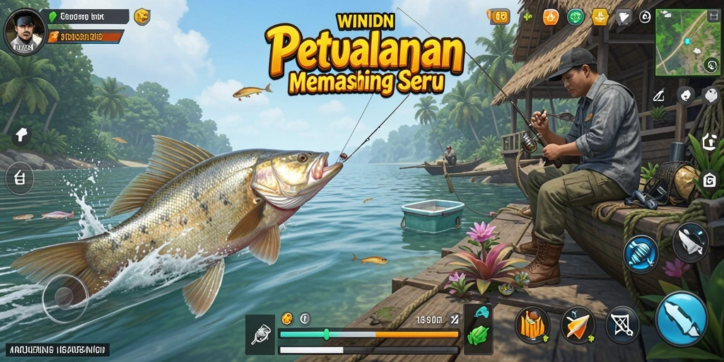 Tangkapan besar di gameplay WINIDN yang menarik.